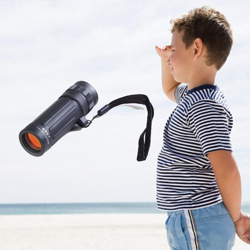 8x21mm Pocket Compact Monocular Telescope Handy Scope Portable Hunting Camping Compact Telescope