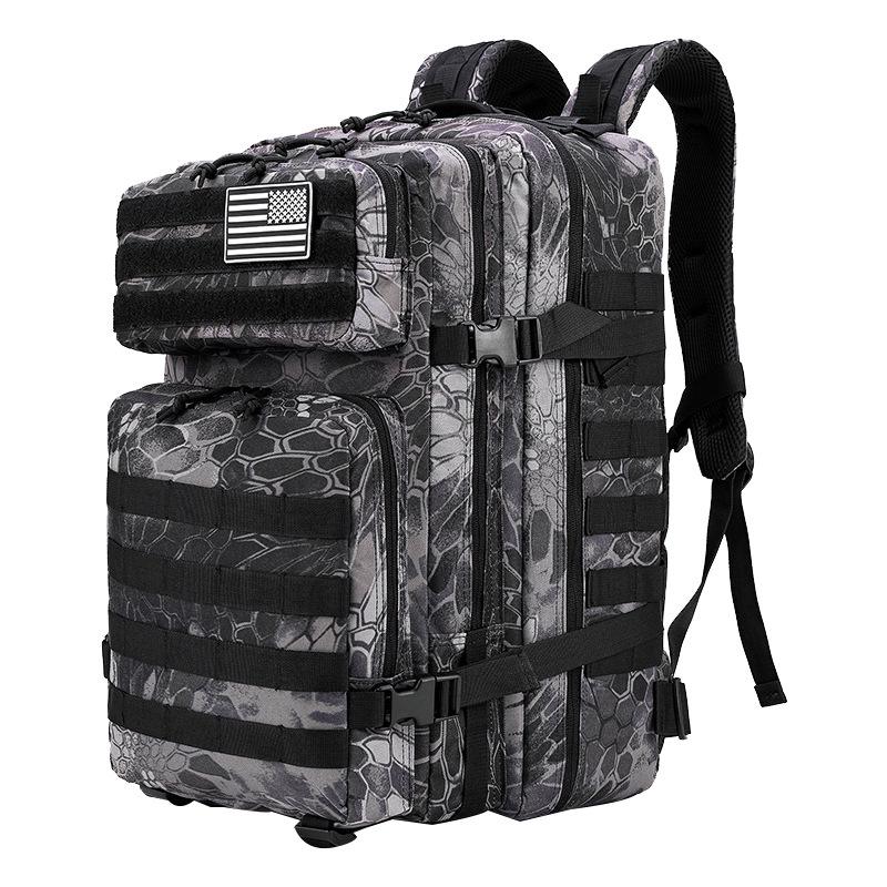 Taktischer 3P Rucksack mit großer Kapazität für Outdoor, Militär, Bergsteigen, Radfahren, Sport und Camping