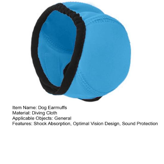 1/2 Stück Hundeohrenschützer Lärmschutz Anti-Stress Schallreduzierung Ohrenschützer Hunde Angstlinderung Zubehör