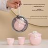 Portable Ceramic Kung Fu Travel Tea Set