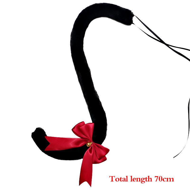Cosplay Cat Tail Kitten Tail Show Anime Cat Ears Maid Cute Anime Accessories Halloween Party Costume Props Cat Tail Cosplay