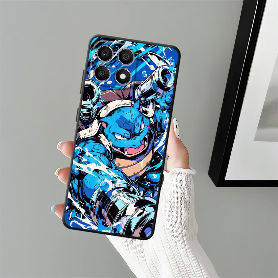 Cute Pikachu Pokemon Case for Honor X6 X5b Magic5Lite 70 X8 X7 X9a 8X 90 200 400 Lite Funda Phone Cover