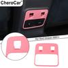 Rear Window Switch Button Panel Frame Cover Trim For Ford Bronco -25 Pink