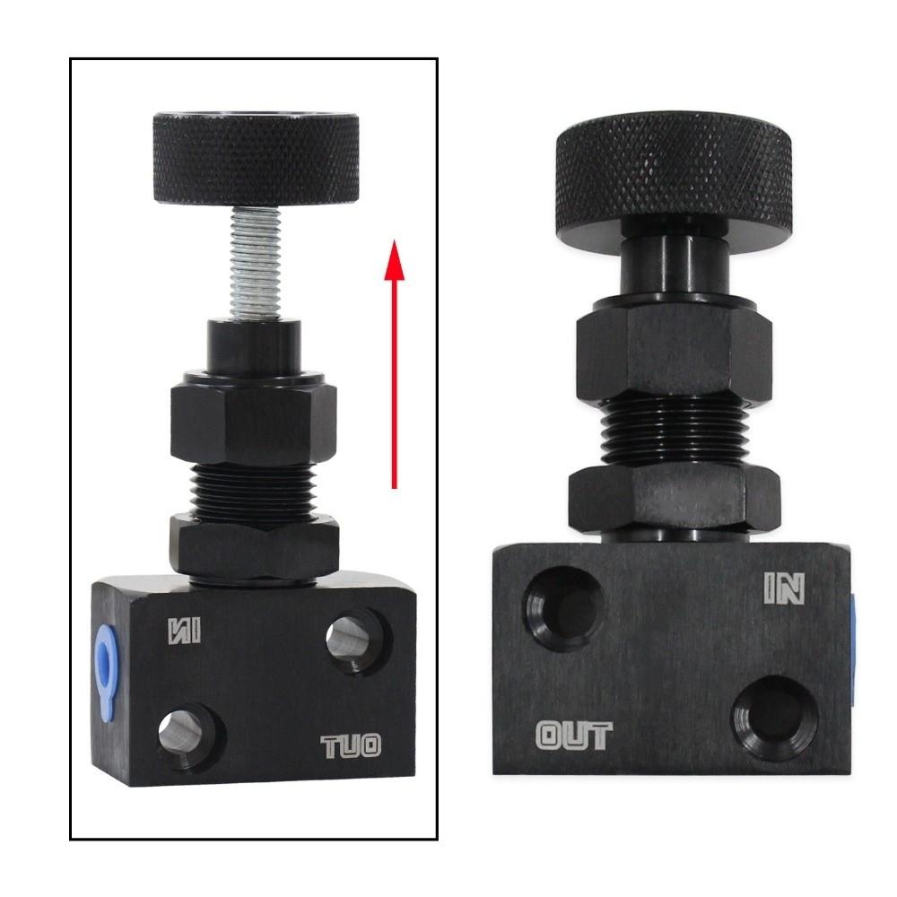 Knob Style Brake Proportioning Valve 1/8 NPT Disc Drum Brake Valve  For Disc Drum Brakes