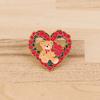 Brooch Pin, Animal Flower Design Brooch Fastener, Buckle-Type Fixing Pins, Enamel Paint Stable Buckle Pins for Backpacks And Hoods