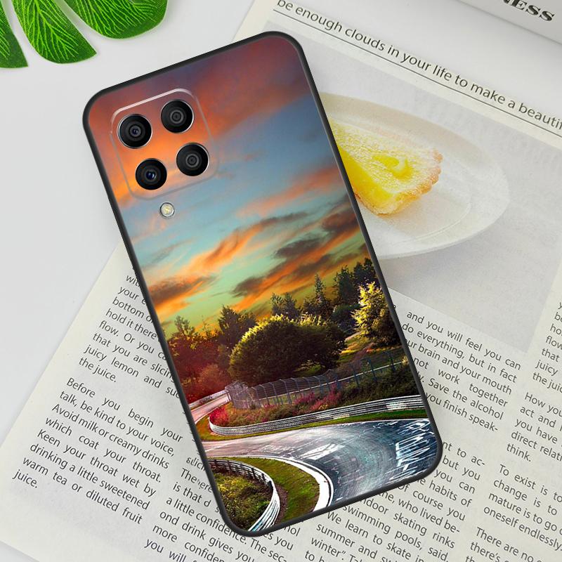 Green Hell Nurburgring Case For Samsung Galaxy M13 M11 M12 M14 M15 M06 M16 M36 M56 M31 M53 M32 M52 M35 M55 M34 M54 Samsung M16