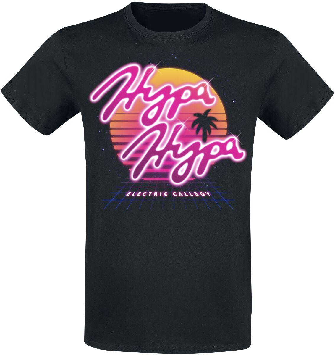 Hypa Hypa Electric Callboy T-Shirt Herren Damen Vintage Metal Rockband Grafik-T-Shirt 100% Baumwolle Sommer Streetwear Oberteil M bunt