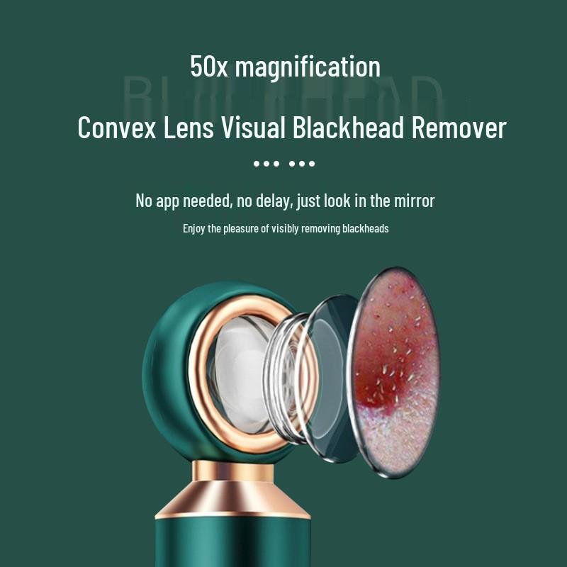 Electric Blackhead Remover: Visual Beauty Instrument for Pore Cleansing and Facial Suction