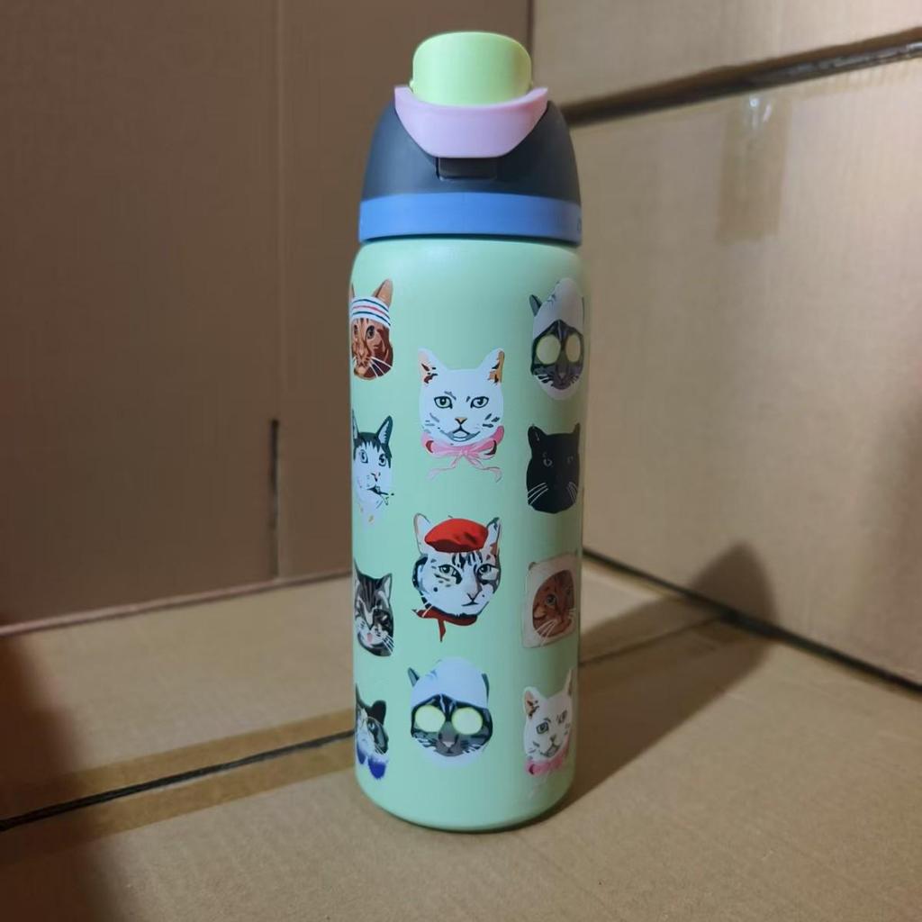 Owala isolierte Fitnessflasche: Heiß-/Kalt-Trinkbecher für Outdoor-Sport & Auto