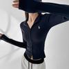 Double Zipper American Cardigan Embroidered Long Sleeve Girl Spring Design Skinny Versatile Cardigan Top Girl