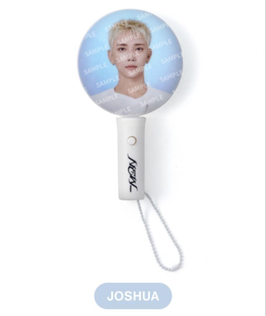 

[USED] Seventeen Joshua Waltz Mini Fan Light Keyring