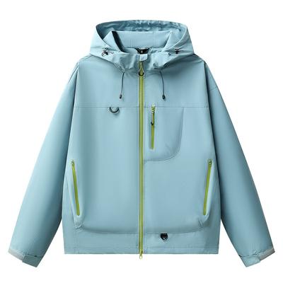 Jacket Outdoor Windproof Waterproof Jacket Men's and Women's Spring New Jacket