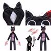 Siren Head Kid Black Cat Jumpsuit Cosplay Costume Bodysuit Halloween Party