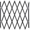 Barrière Bois Noir Animaux - NORDLINGER PRO - Stop'Fix - Extensible 0,60-1,10m - Rapide À Poser