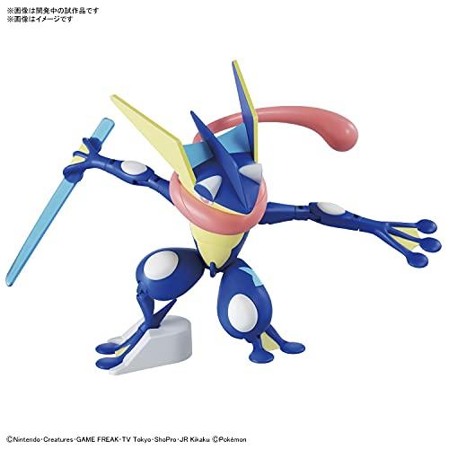 BANDAI SPIRITS Pokemon Plastic Model Collection 47 Select Series Greninja Pre-colored Plastic Model Kit