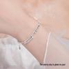 S925 Silver Double Layer Star Bracelet for Women - Sparkling Multi-Layer Luck Beads for Qixi Festival Valentine's Day
