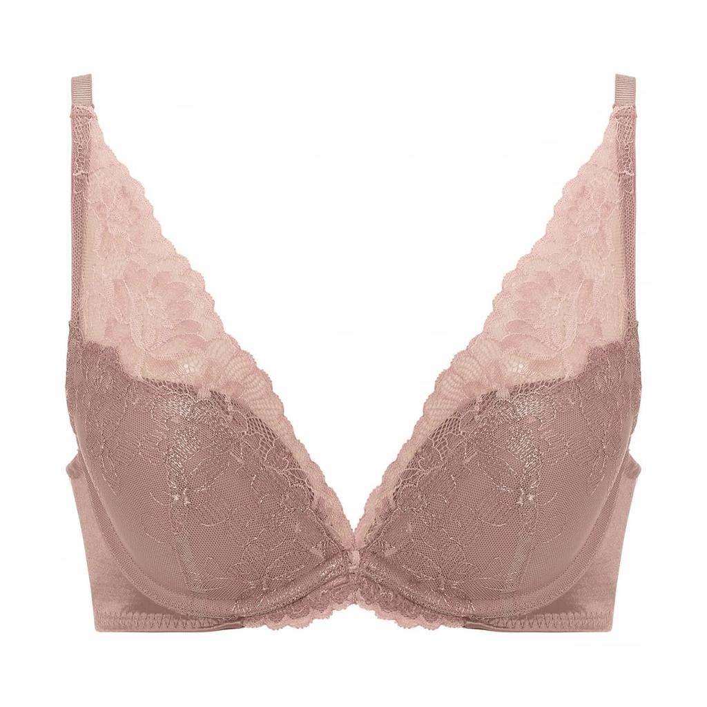AMOSTYLE Dream Bra Deep V Nemophila Sky M022 D65 Size (Foggy Mauve)