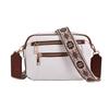 Versatile Women's PU Shoulder Bag with Large Capacity and Trendy Wide Strap