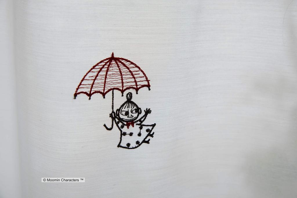 Suminoe MOOMIN Gardin för paraply, Genomskinlig, 1 Panel, 100 x 133 cm, B, 342-73212