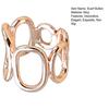 Scarf Ring Clip for Women, Polished Edges No Snag Clip Buckle, Non-Slip Silk Scarf Ring Wrap Holder for Shawl Scarves