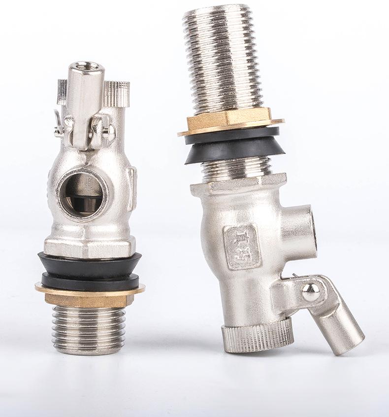 4-punktowa nakrętka ze stali nierdzewnej 304 z powłoką galwaniczną, zawór pływakowy – odporna na wysoką temperaturę, wrzącą wodę, kwasy i zasady