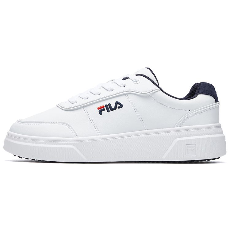 FILA Heritage FHT Retro Thick Sole Breathable Low Top Sneakers Men sneakers White F12M031303FWT
