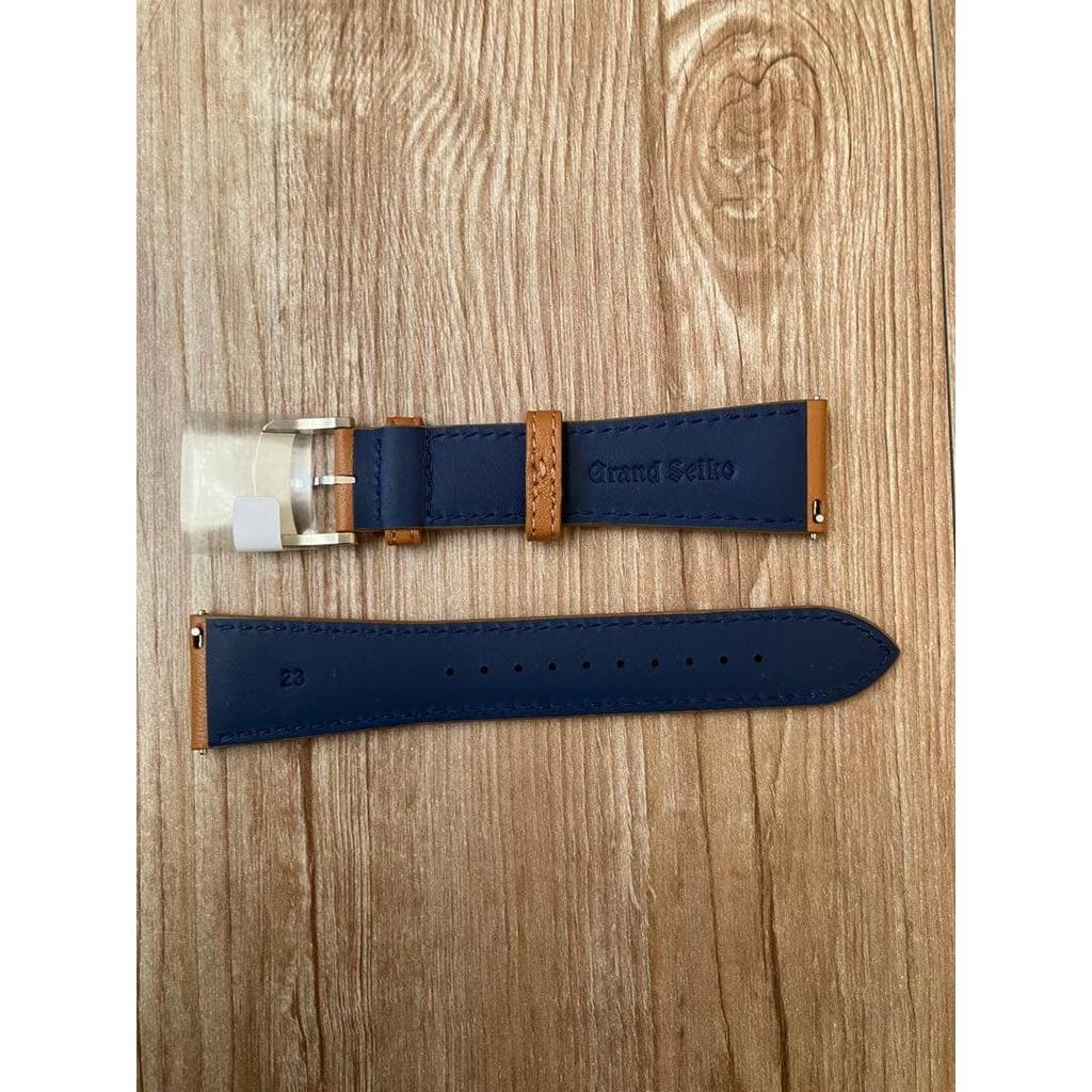 Used Grand Seiko Leather Belt Brown 23mm [Not for Sale]