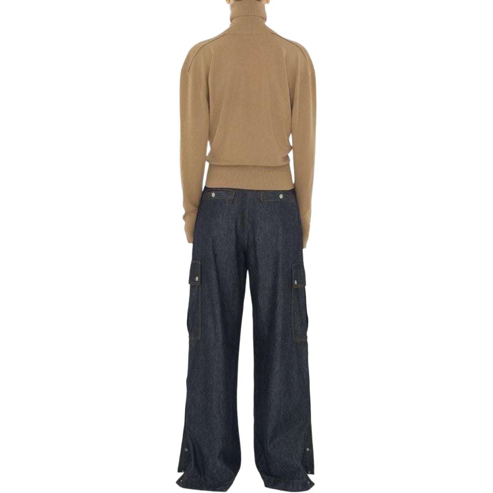 Burberry Wollpullover mit hohem Kragen 80951151