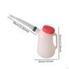 Oil Measuring Container Jug with Spout Automotive Dispenser for Car