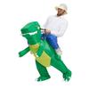 Costume gonfiabile da dinosauro di Halloween per genitori e figli