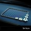 Car Anti-slip Pad, Car Ornament Car Feather Pad Car Interior Control Silicone Pad Car Decorative Diamondencrusted Pad NewProduct