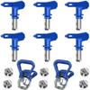 6 Pieces Airless Spray Nozzle, Reversible Airless Spray Nozzles, (Type 211, 315, 417, 515, 517, 523)