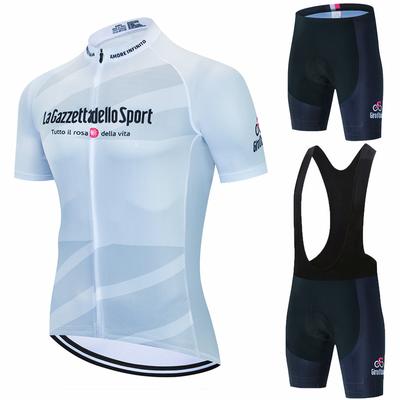 2023 Tour De Italia Italy Oblečení Cyklistický komplet Oblečení na silniční kolo Prodyšné Anti-UV MTB oblečení na kolo Cyklistický dres s krátkým rukávem
