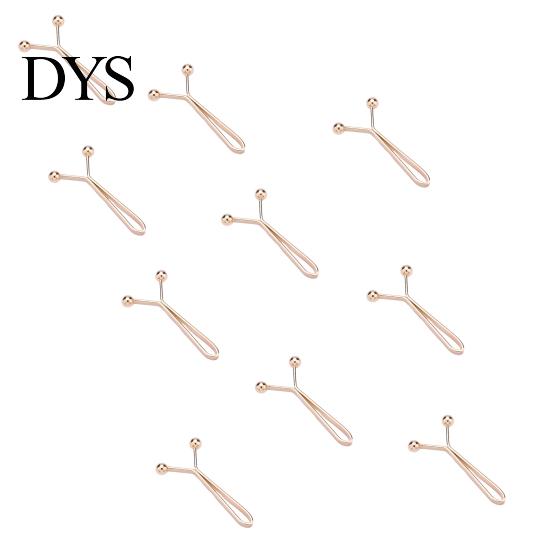 No Damage Waist Clip 10Pcs Tightener for Pants, Reusable Cincher Adjustable Loose Jeans, Sewing Waistband Skirts Slimming Buckle