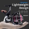 2024 Ultra Light Spinning Fishing Reel No Backlash Bearing 8kg Max Drag 5.2:1 Gear Ratio Full Metal Screw-In Freshwater Carp Fishing Coil