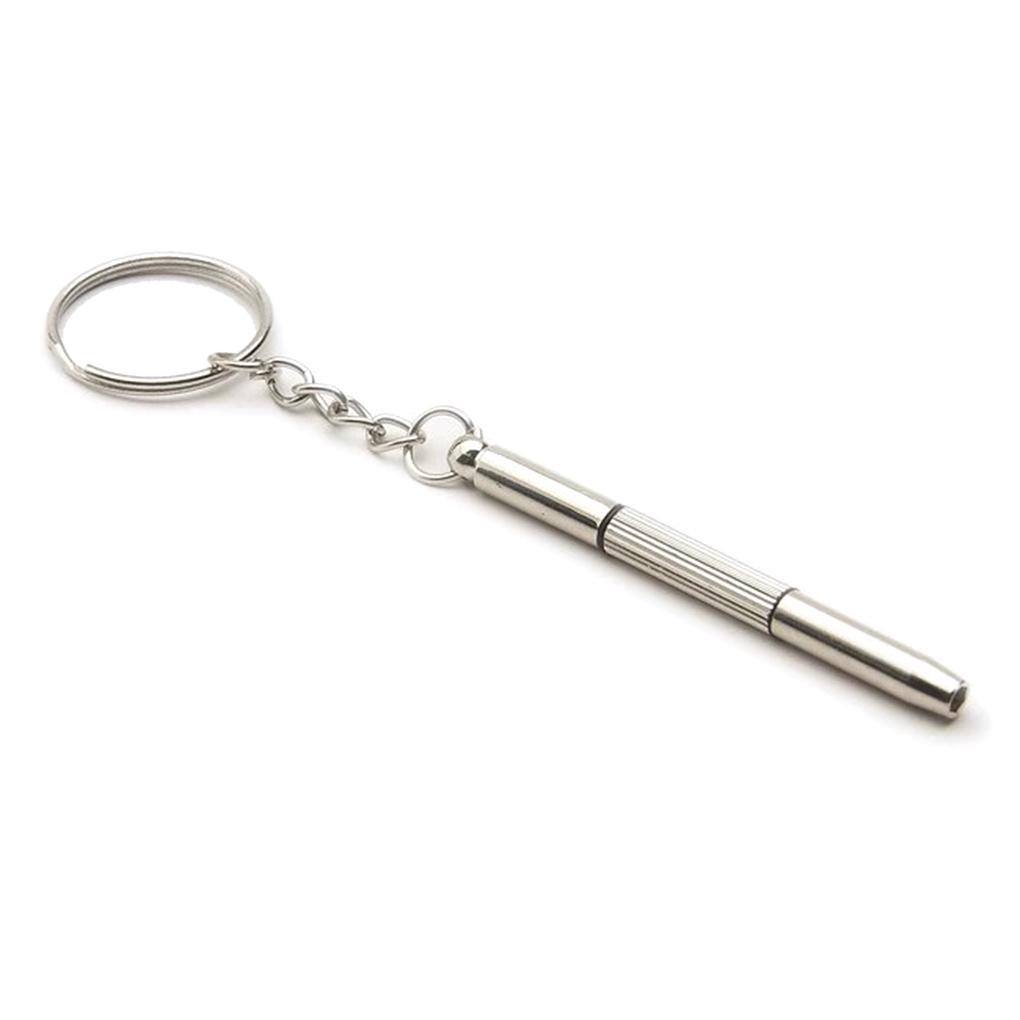 

Multifunctional Tools Repair 3-in-1 Remover Mini Handheld for Precision Kit Bolt Keychain Jewelry Eyeglass Screwdriver