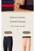 Men's Gray Thermal Camel Hair Leggings with Fleece Lining - Thick, High Elasticity, Tight-fitting, Warm Winter Cotton Pants