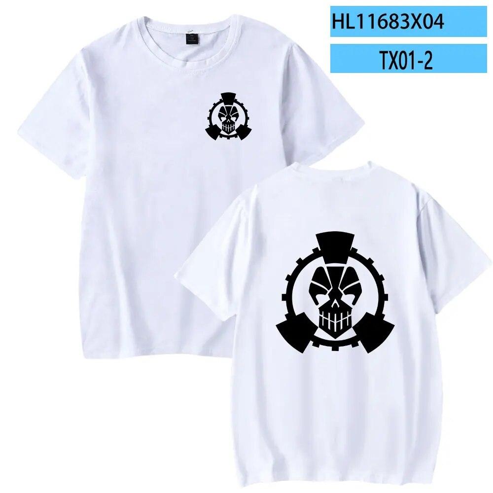 Digimon Adventure Anime 2023 Neues Digimon Seekers T-Shirt Crewneck Kurzarm T-Shirt Damen Unisex T-Shirt Harajuku Kleidung Unisex