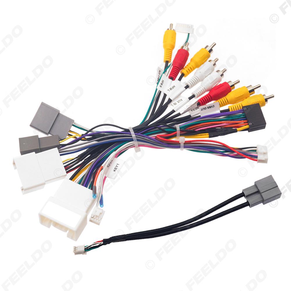 

16-Pin Android Navigation Power Cord for 2020-2023 Mitsubishi Pajero with Large Screen Modification