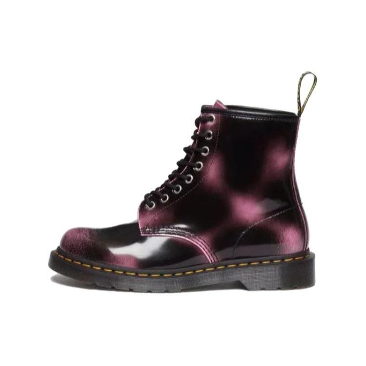 Dr. Martens Dr.Martens Short Combat Boots Women's Black Purple 31815650
