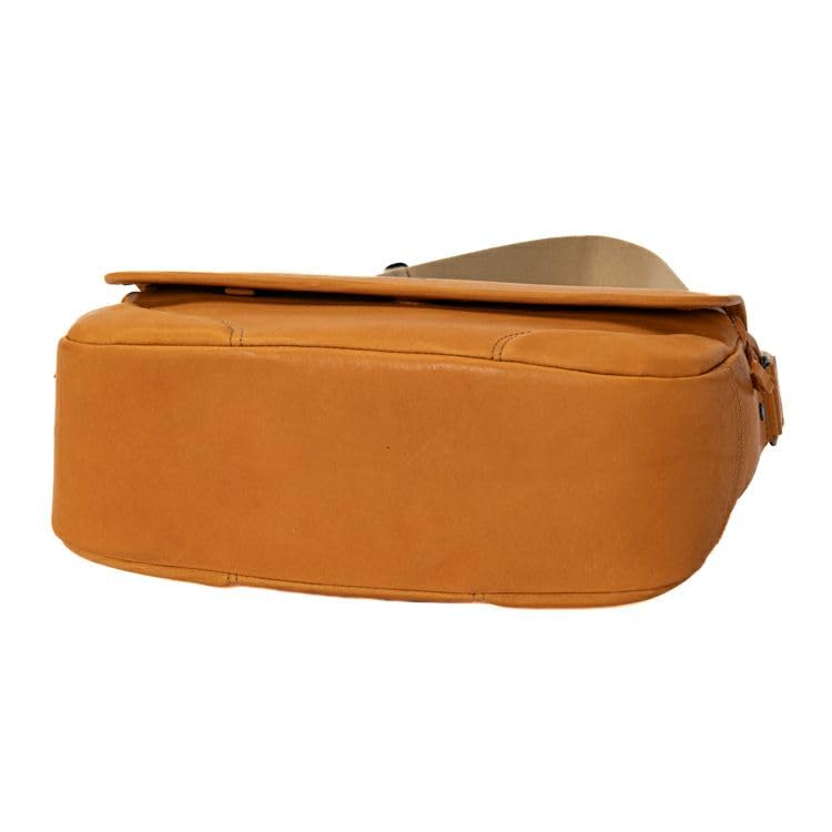 Official ORIGIN Shoulder bag made by baseball glove manufacturer Horizontal genuine leather Body bag Messenger bag bag GA142 [Tryon] Men's Women's