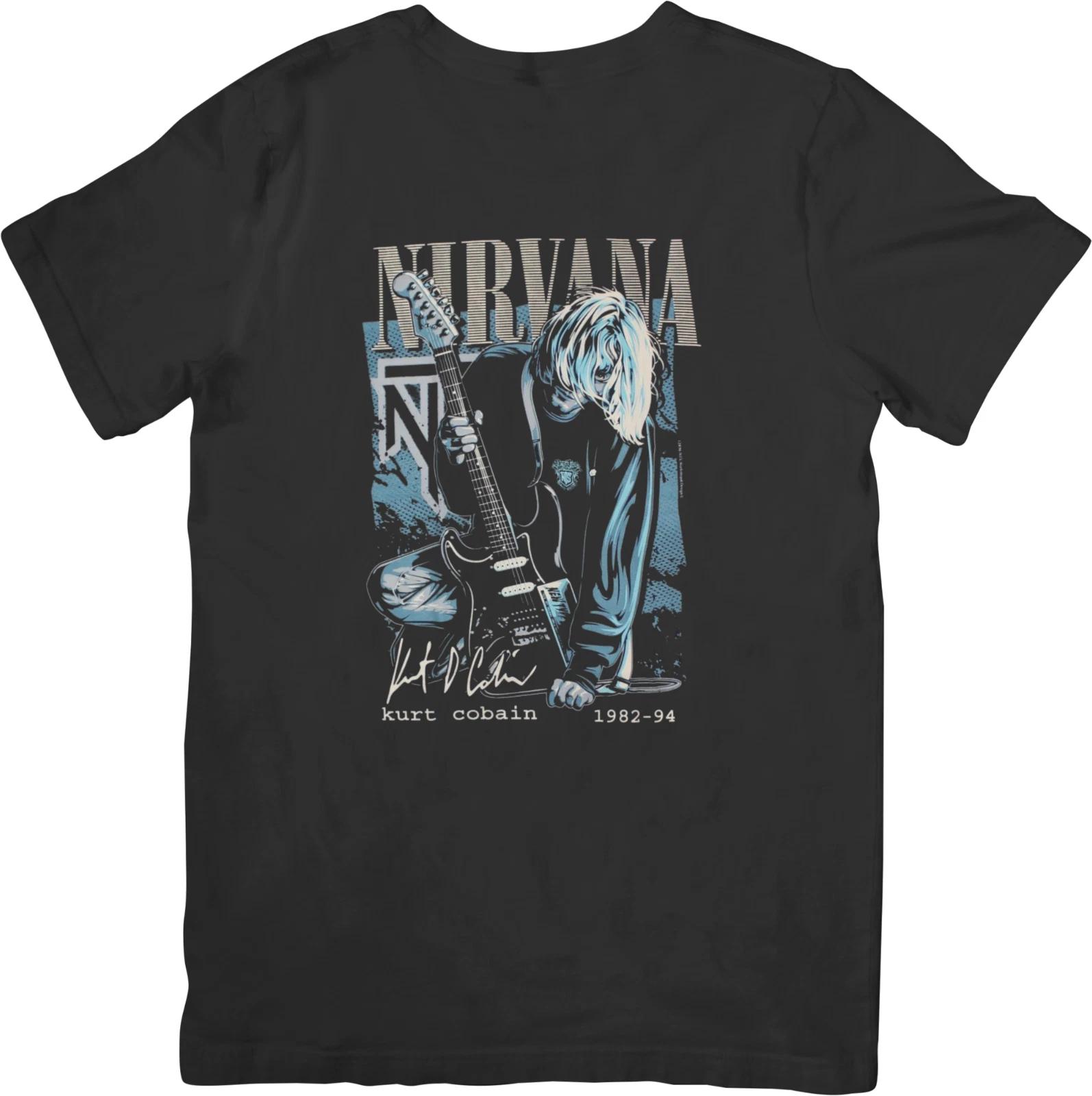 

Nirvana Music Унисекс Футболка из качественного хлопка черного цвета L