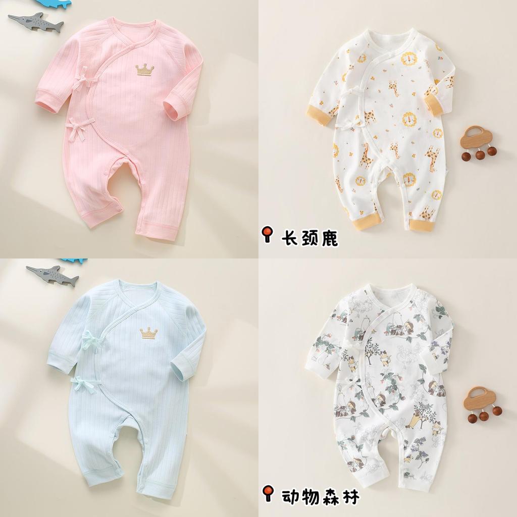 Newborn Baby Romper Jumpsuit With Pure Cotton Fabric For Infants And Toddlers