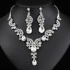 Elegant Bridal Necklace & Earring Set - High-End Wedding Accessories