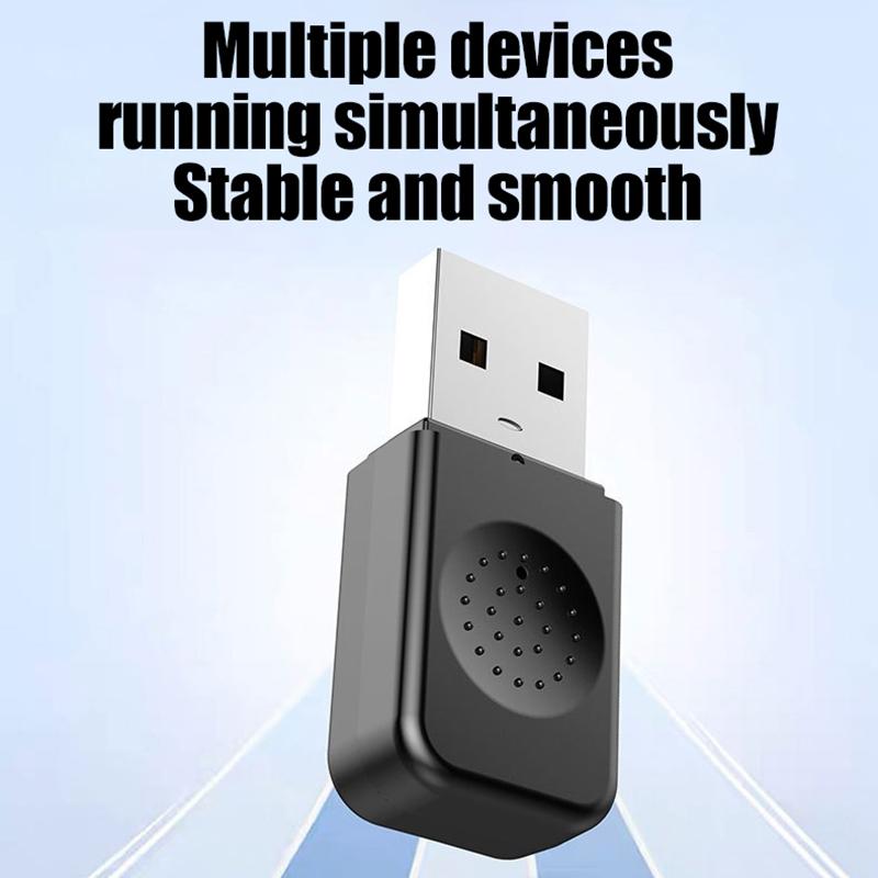 Bluetooth Adapter To Receive Computer Usb Module Desktop Host Transmitter 5.3 Driver Connect Wireless Headphones