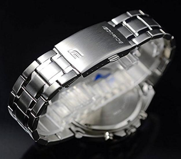 CASIO EFR-552D-1A3 EDIFICE 100M Water Resistant Chronograph Stainless Steel Men's Watch