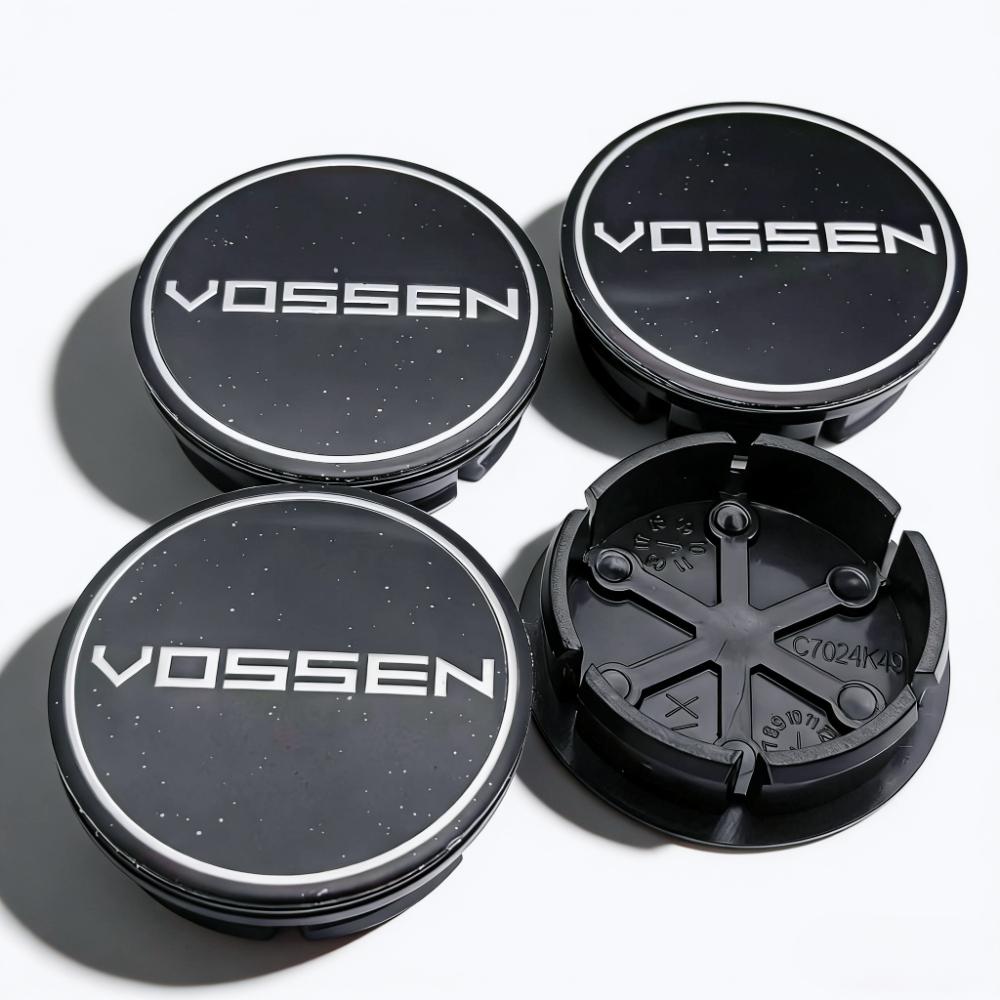 

4pcs Vossen Logo Emblem Car Wheel Center Caps 48MM 42MM Wheels Hub Dustproof Cap Rim Hubcaps Dust Cover Replace Car Accessories Vossen Badge&4pcs Wheel Caps