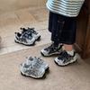 Kids Soft Sole Outdoor Sneakers Boys Girls Breathable Lightweight Rubber Casual Shoes Fall