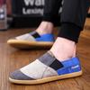 Fisherman's Shoes Fashion Flat Canvas Sneakers Slip On Men's Espadrilles Walking Casual Shoes For Men Loafers Summer2025