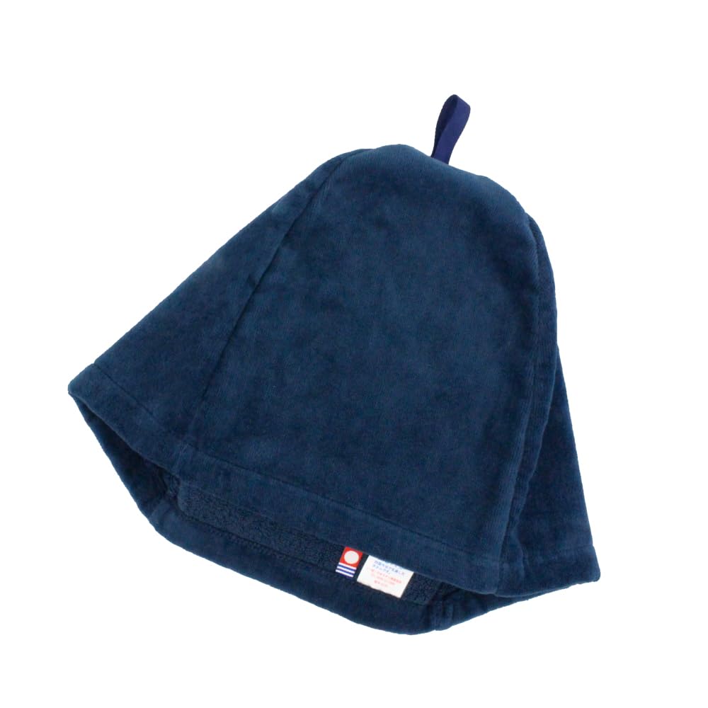 

Sauna Hat Imabari Towel with Loop Sauna Cap Large Sauna Hat Sauna Goods Made in Japan Imabari Brand Certified with [Bakumatsu] Men s Women s (JP,